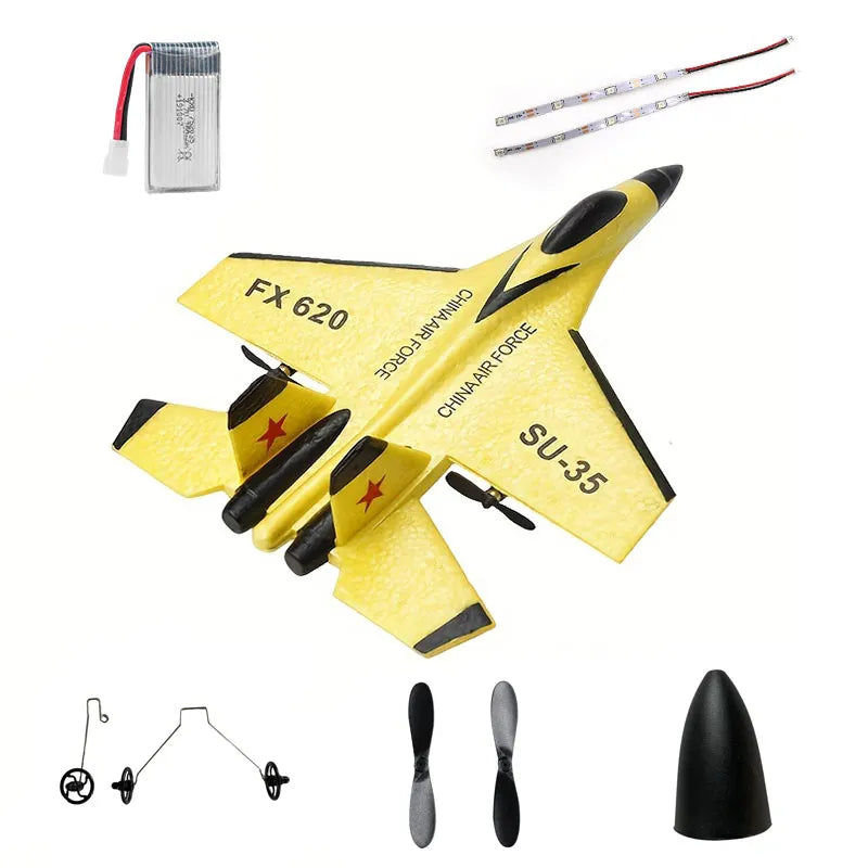 FX620 SU35 SU30 RC Plane Spare Parts Accessories Propeller Blade / Landing Gear / Landing Seat / Battery / Charger