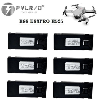 1/2/3/5/10Pcs 3.7V 1800Mah RC Drone Battery Accessory For E88 E88PRO Ls-E525 E525 PRO Mini Uav Drone Battery Special Rc Part